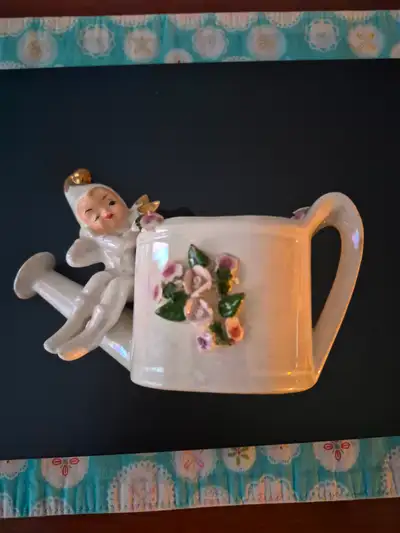 Ceramic Fairy Watering Can, View more