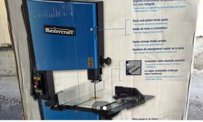 Mastercraft Band Saw with Extension Table, View more