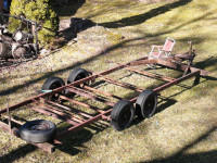 Utility trailer frame