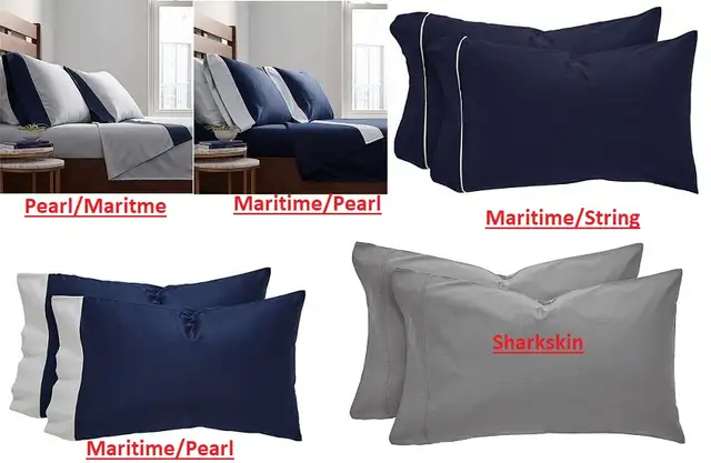 Bed Sheet Set and Pillowcases Lot New in Bedding in Mississauga / Peel Region - Image 2