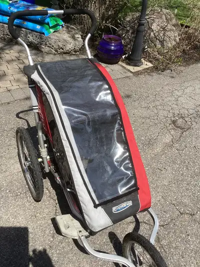 Gladiator, cougar 1 jogging/skiing stroller, View more