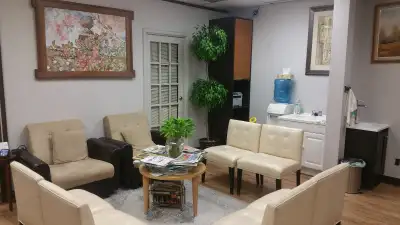 2 adjacent rooms will be rented together only for $1100/month. You can use one as a treatment room a...