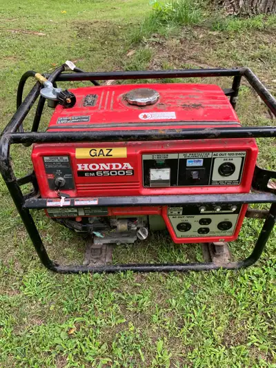 Génératrice Honda EM 6500S Propane 450-634-2177, View more