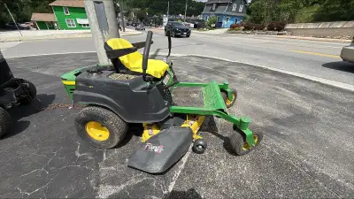 John Deere Z245 zero turn lawn mower, View more