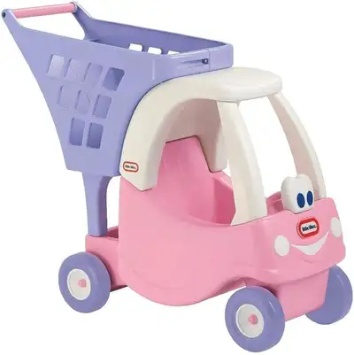chariot d'épicerie enfant presque pas utilisé marque Little Tikes vaut 60.00 pour seulement 30.00 po...