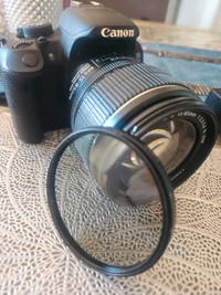 Canon EOS Rebel T5i with Canon lense EFS 15-85mm