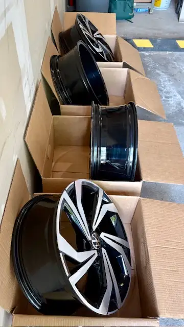 18" VW Wheels (5X112)- Diamond Cut Rims -Fits Jetta, Golf, GTI in Tires & Rims in Ottawa - Image 7
