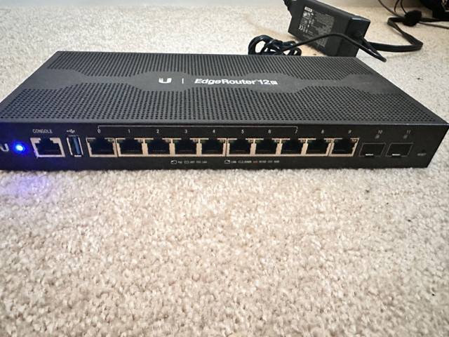 Ubiquity EdgeRouter 12P - power over Ethernet router   in Networking in Ottawa - Image 4