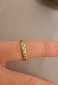 14 karate White Gold Classic Half Eternity Ring