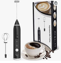 Milk Frother, USB Rechargeable Electric Foam Maker. BRAND NEW.