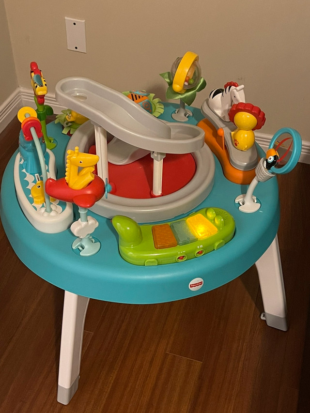 Fisher Price 3-in-1 Sit to Stand Activity Center -like new in Playpens, Swings & Saucers in Mississauga / Peel Region - Image 3