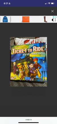 Ticket to ride - first journey