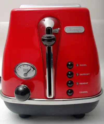 Tokyo Red DeLonghi Icona 2-slice toaster: Please Read, View more