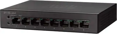 CISCO SF100D-08 Desktop Switch with 8 Ports 10/100, View more