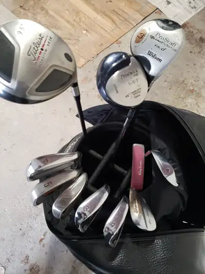 Golf Bag & Clubs, View more