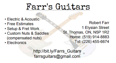 Farr’s Guitar Service, View more
