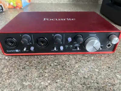 Great unit, two combo xlr-1/4 inch inputs with pad and phantom power. Two stereo RCA out, balanced 1...