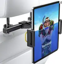 Tablet/phone holder for cars(attaches to headrest)