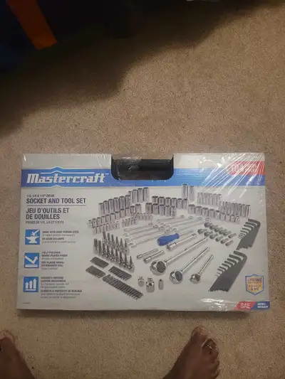 Mastercraft 184-Piece Socket and Tool Set, View more