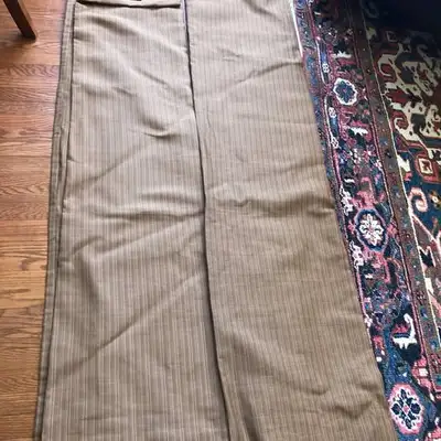 -Pier 1 Imports lined black out curtains - perfect for a bedroom - blocks all light -2 panels, each...
