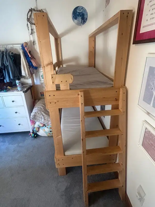 Wood Bunk Beds in Beds & Mattresses in Victoria - Image 6