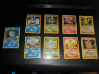 Pokemon Cards-NM-starters