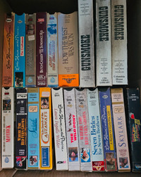 20 VHS movies $10