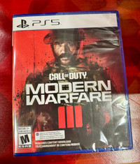 Brand New Sealed Call of Duty: Modern Warfare III PS5