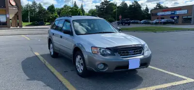 Saturday posting and sale only. 2005 Subaru Outback AWD, 2.5L 4cyl, auto, only 264,000 kms. Newer ti...