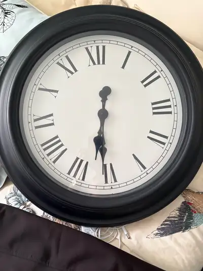 Large wall clock, View more