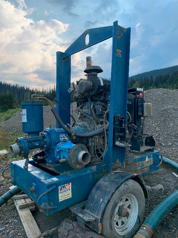 4” self-priming Gorman-Rupp Pump with John Deer diesel engine in Heavy Equipment in Quesnel - Image 2