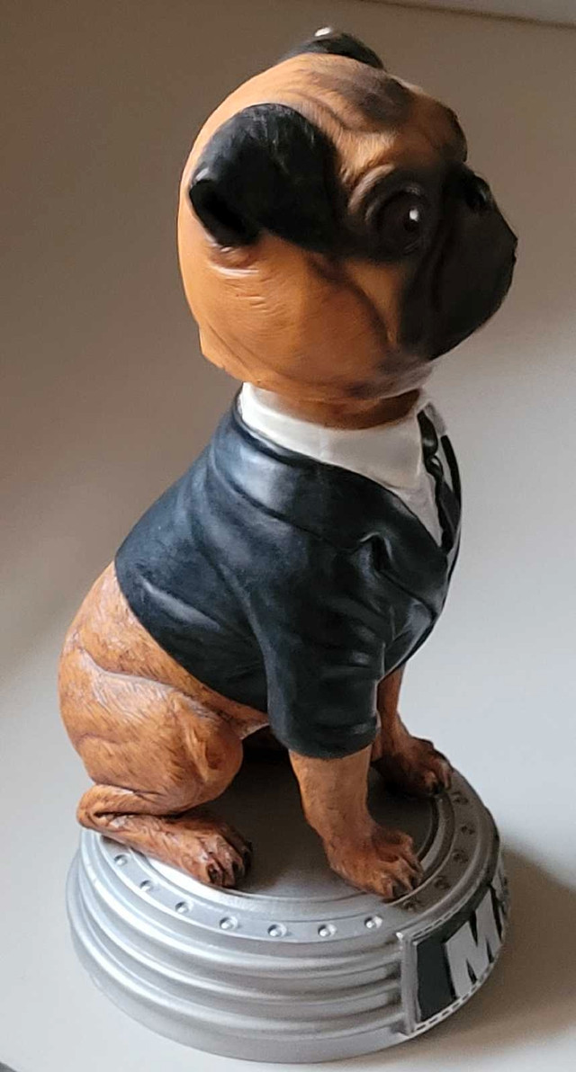 2002 Colombia Pictures Men in Black Frank The Pug  Bobble Head  in Arts & Collectibles in Oshawa / Durham Region - Image 4