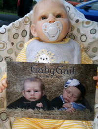Beautiful Reborn Baby Doll with COA,Very Realistic, Boy or Girl