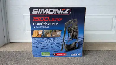 Machine à pression électrique Simoniz NEUVE, View more