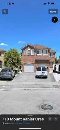 Room for rent in Brampton ( airport rd/bovaird)