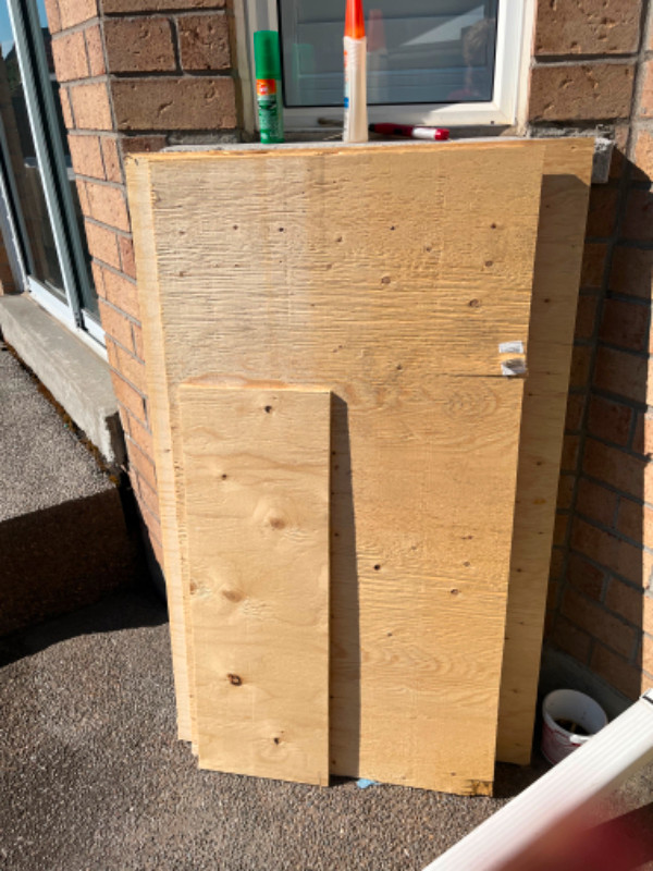 1/2” Plywood 3 Pieces in Other in Mississauga / Peel Region