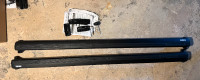 Thule Wingbar Evo 150cm 60 in Black (Pair) with T-slot Foot Set