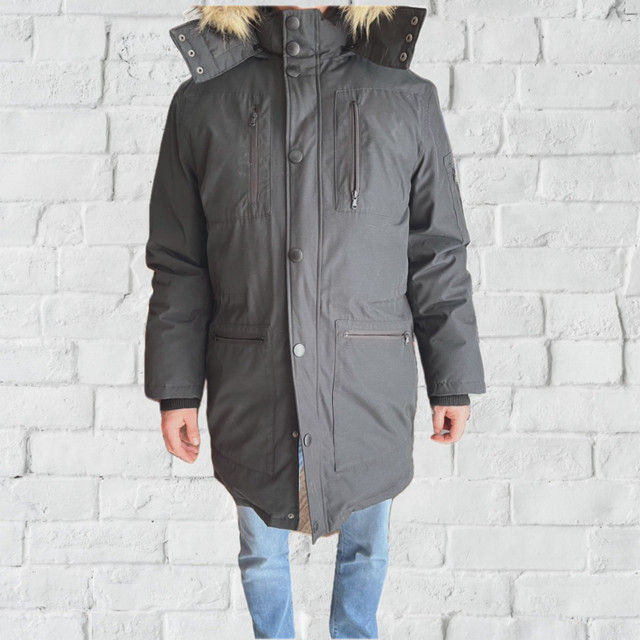 Men’s winter jacket black in Men's in Charlottetown - Image 3