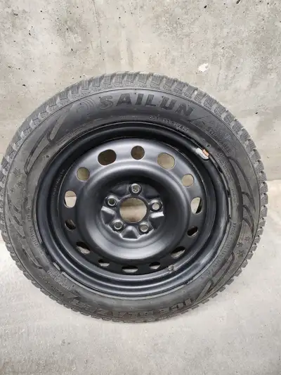 Very limited use on these winter tires. Bought last November, but hardly drove on them. They came of...