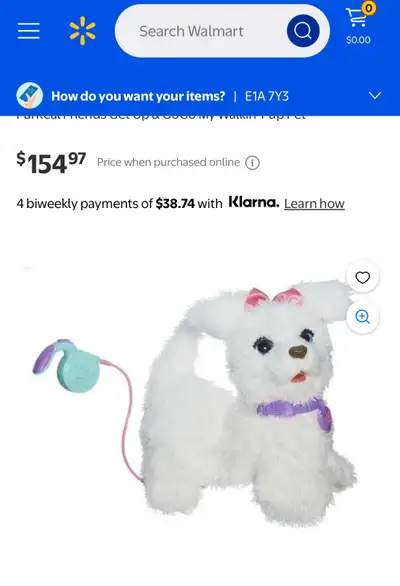 fur real friends walking & barking dog, View more