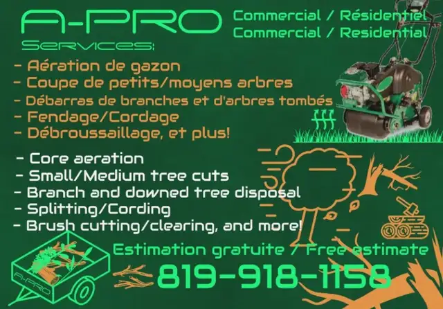 Branch/Downed Tree Removal, Core Aeration, Brush Cutting + more62863722458625121