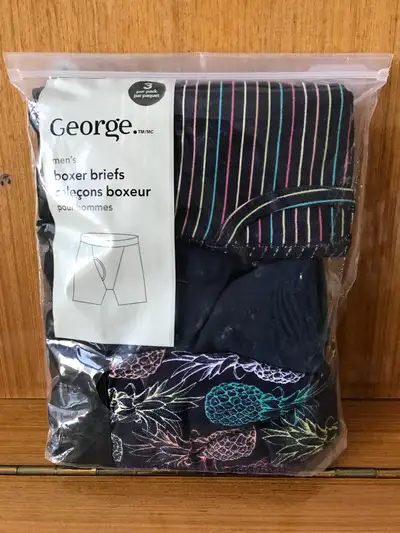 New Men’s Boxer Briefs, Size  M, View more