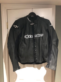 Women’s Alpine Stars motorcycle leather coat 