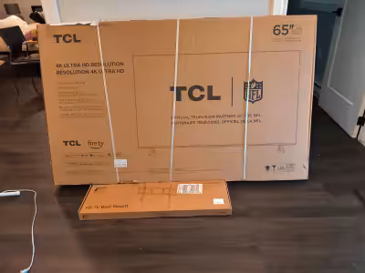 TCL 65-Inch Class S4 4K LED Smart TV with Fire TV (65S450F-CA) I have bought this tv by mistake at a...