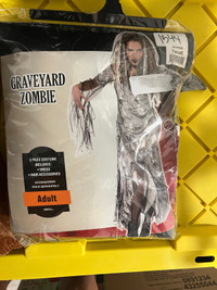 Adult Zombie Halloween Costume 