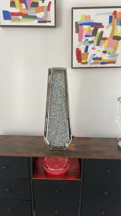 New-Crushed Diamond Vase, View more