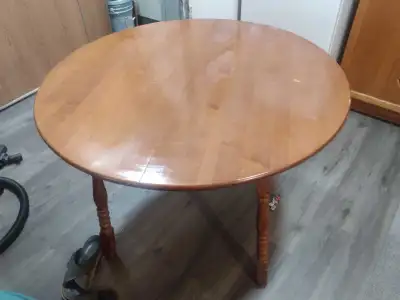 Round Wooden Dining Table, View more