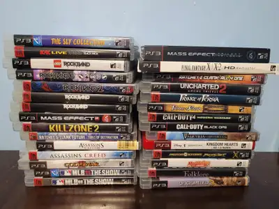 PS3 Games lot, View more