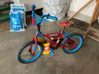 Kids Spider-Man bike 