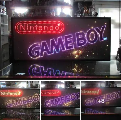 Hey there! I'm looking to purchase a gameboy fiber optic sign like the one in the photographs here....